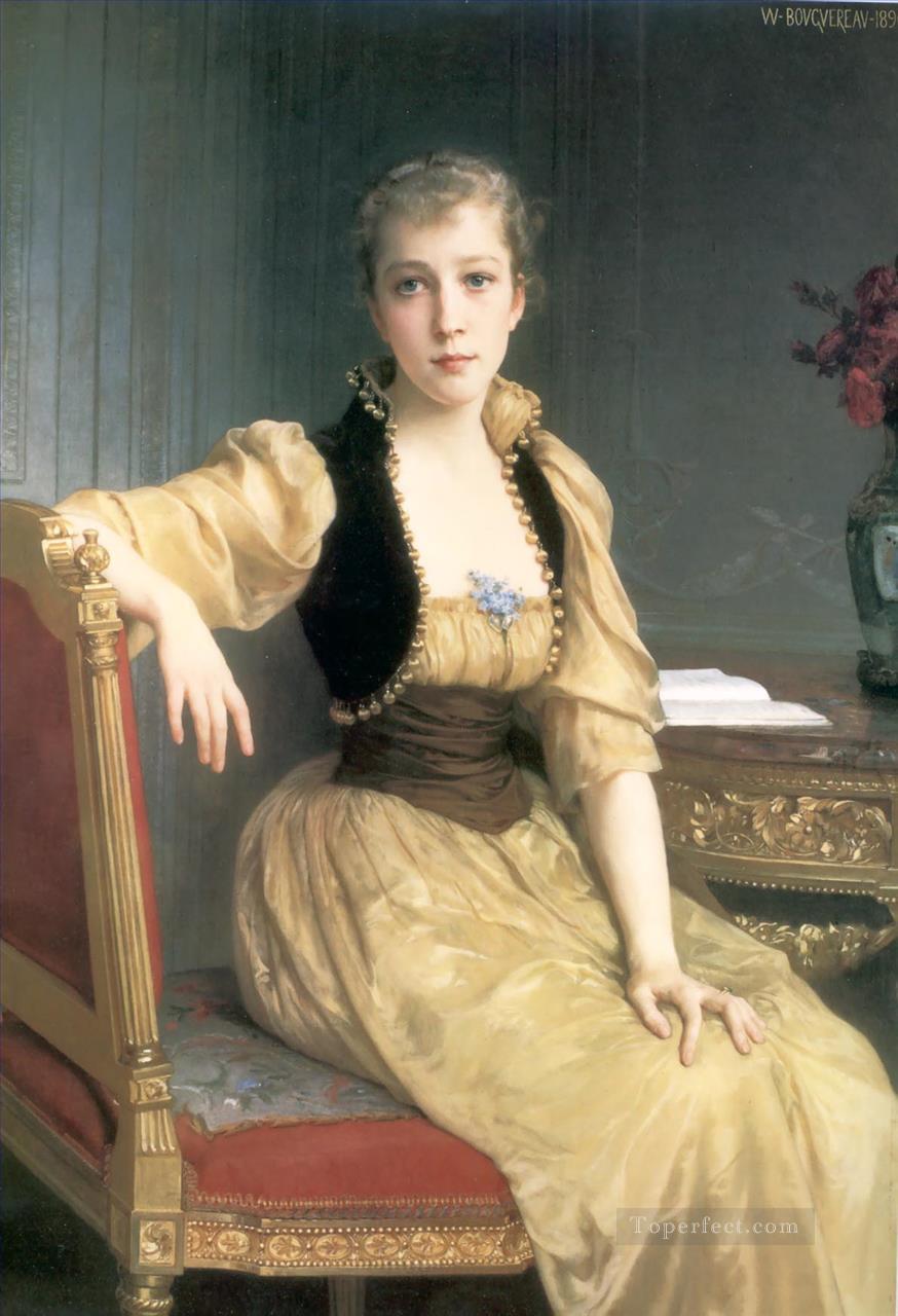 Lady Maxwell 1890 Realism William Adolphe Bouguereau Oil Paintings